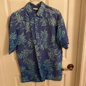 Go Barefoot Hawaiian shirt L